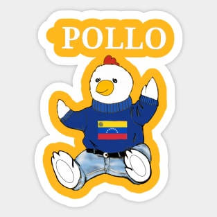 Pollo bear de Venezuela Sticker